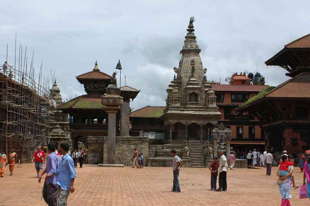 88 - Nepal - Bhaktapur, plaza Durbar